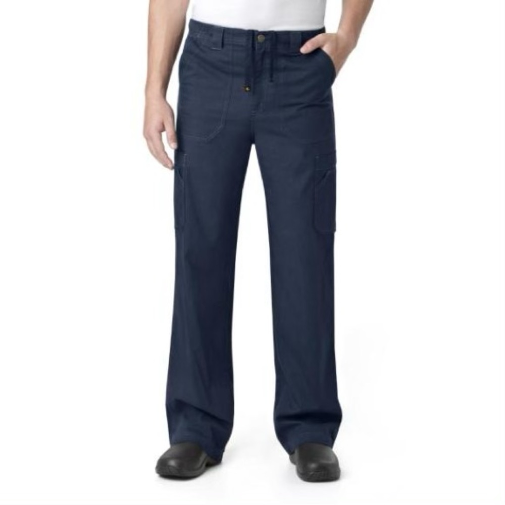 Carhartt C54108 - Men's Classic Fit Ripstop Boot Cut 8-Pocket Cargo Pant XS Navy